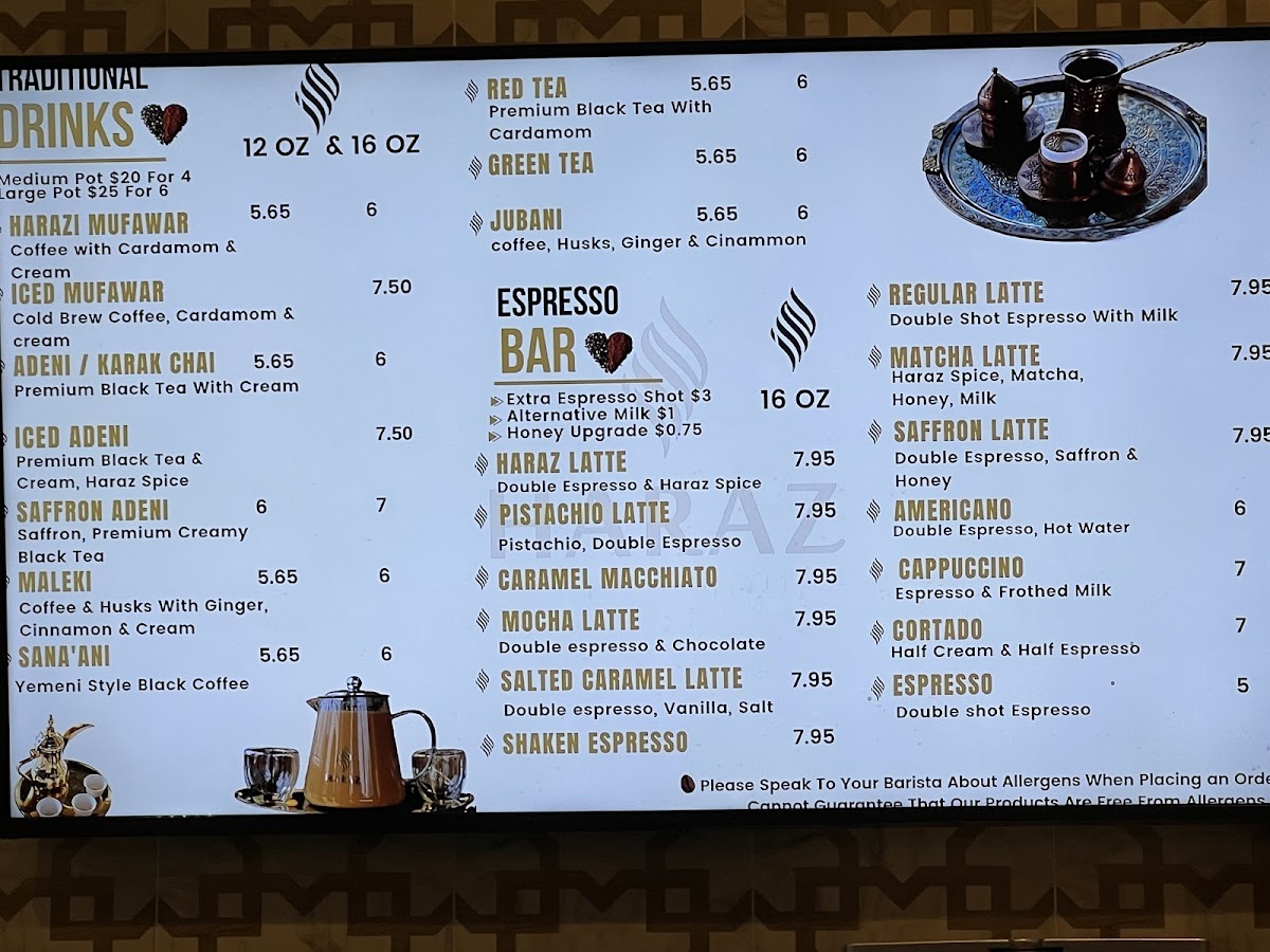 Haraz Coffee House Menu - Image 4
