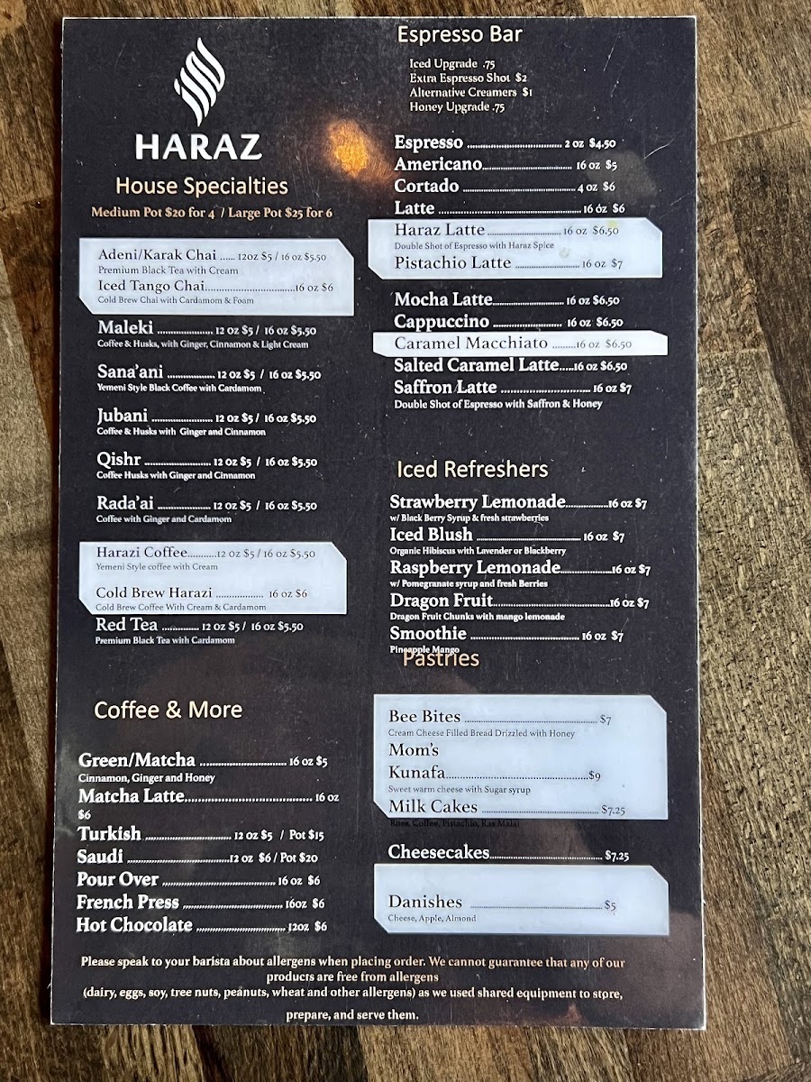 Haraz Coffee House Menu - Image 5